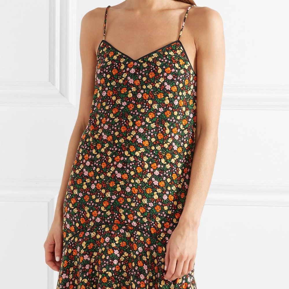 Ganni Joycedale Floral Dress